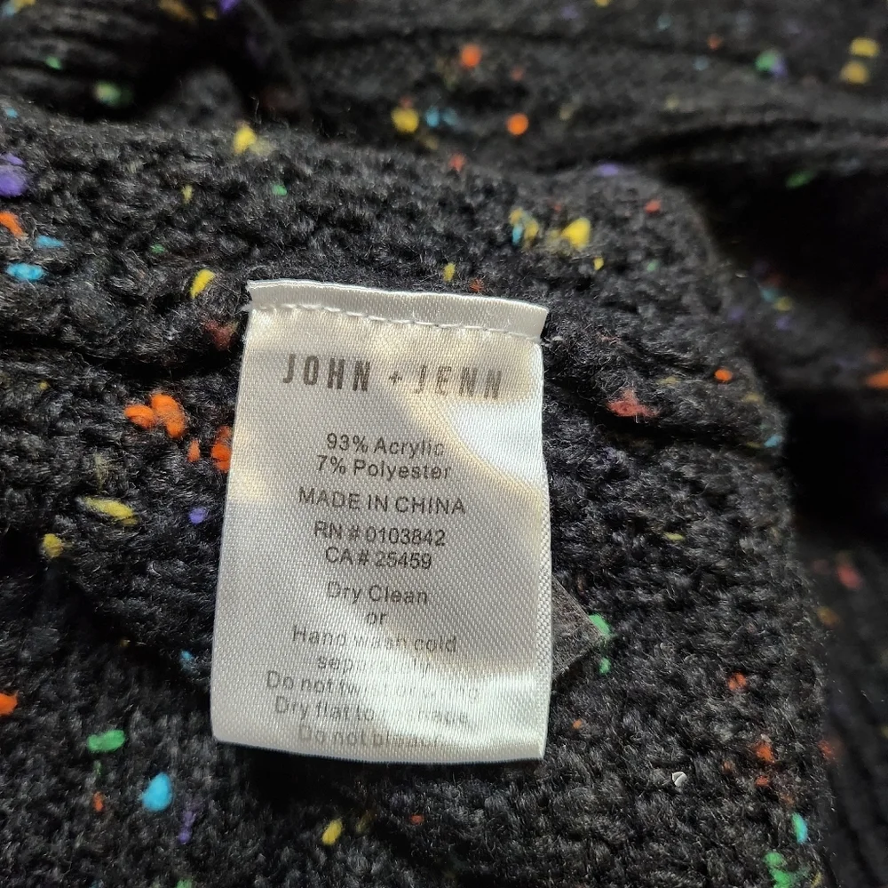 John + Jenn L Speckled Tie Back Sweater - Picture 8 of 13